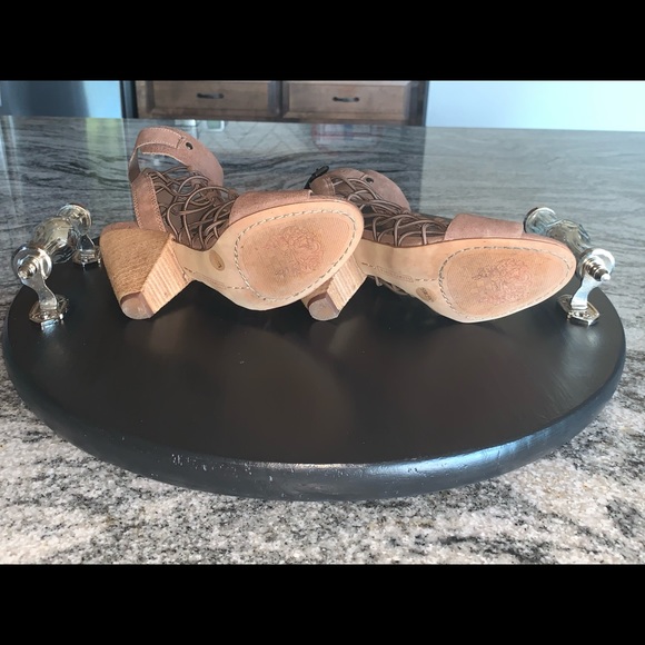 Vince Camuto Evel Caged Heeled Sandals - Picture 4 of 7